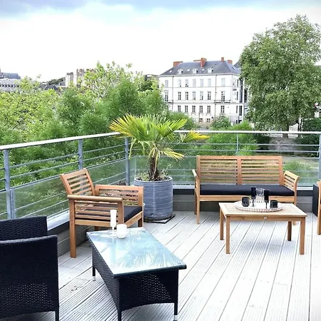 Le Venitienexceptionnel Loft-rooftop Vue Erdre Casa de Férias Nantes
